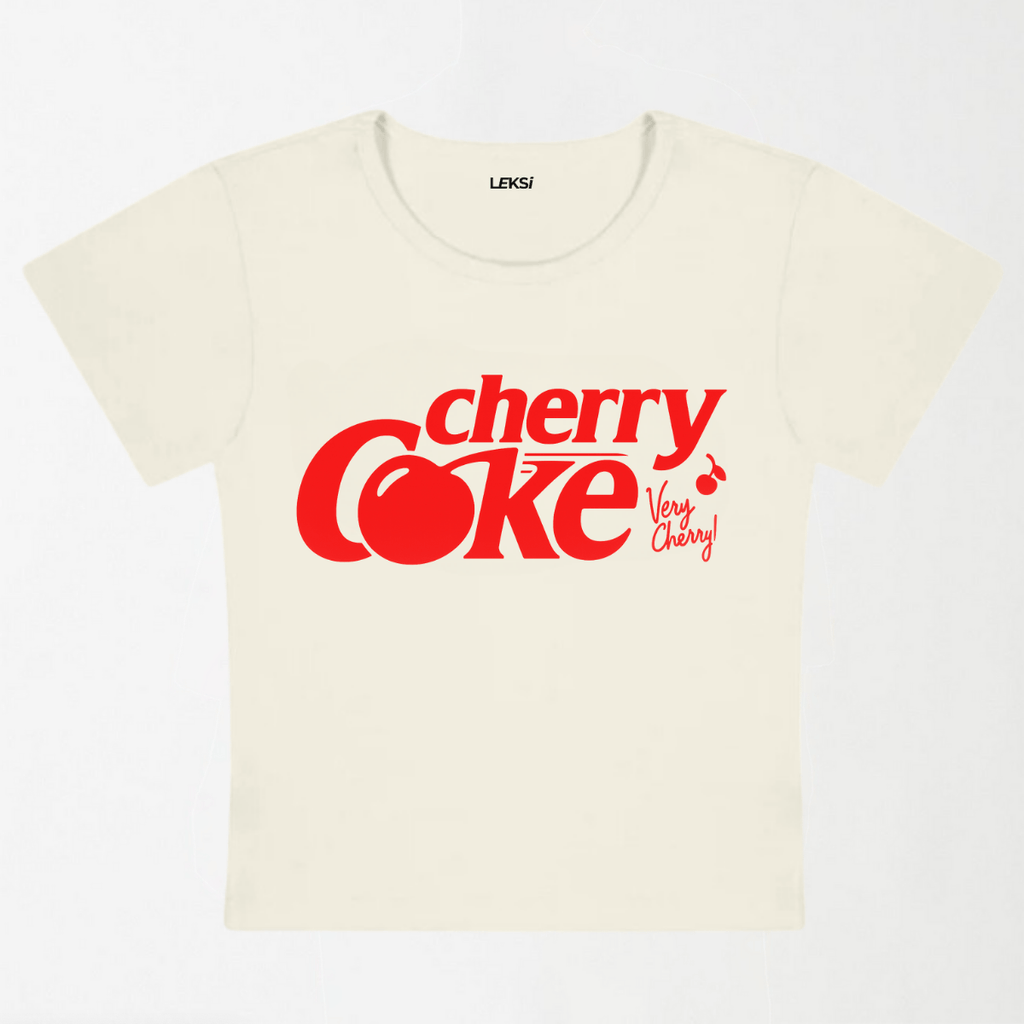 Very Cherry Coke Y2K Baby Tee XXS - Premium Unisex | LEKSI Pakistan