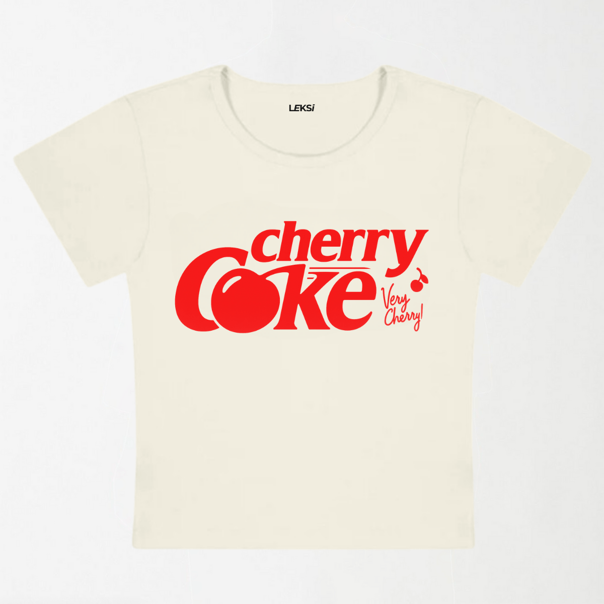 Very Cherry Coke Y2K Baby Tee XXS - Premium Unisex | LEKSI Pakistan