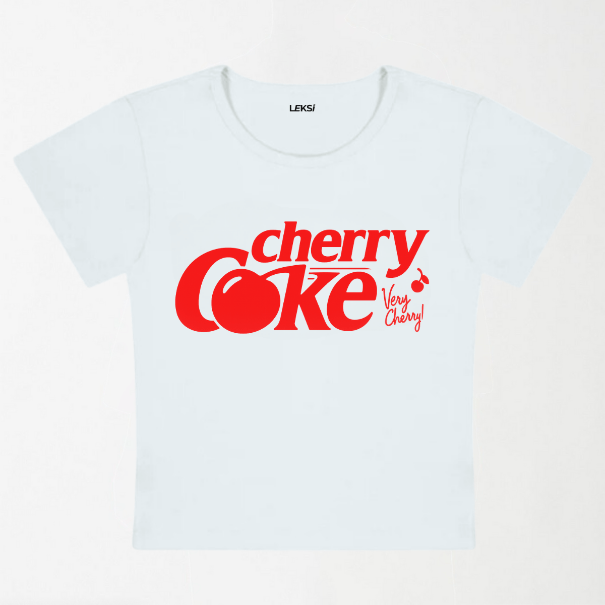Very Cherry Coke Y2K Baby Tee XXS - Premium Unisex | LEKSI Pakistan