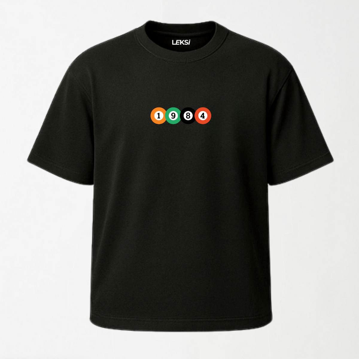 Vice 84 'Rack Em Up' - Round Neck Unisex T Shirt S - Premium Unisex Graphic T-Shirt | LEKSI Pakistan