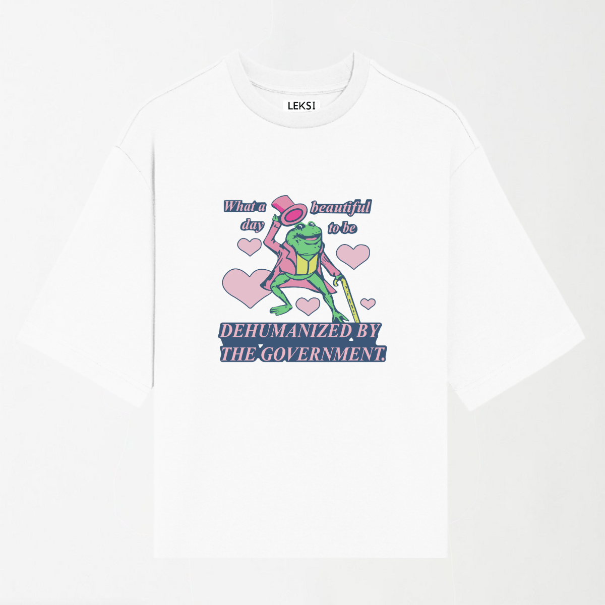 What A Beautiful Day - Round Neck Unisex T Shirt S - Premium Unisex Graphic T-Shirt | LEKSI Pakistan