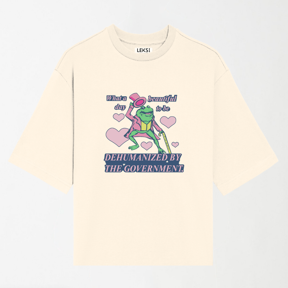 What A Beautiful Day - Round Neck Unisex T Shirt S - Premium Unisex Graphic T-Shirt | LEKSI Pakistan