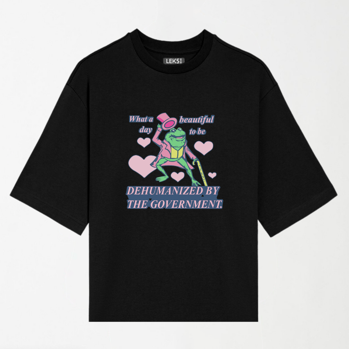 What A Beautiful Day - Round Neck Unisex T Shirt S - Premium Unisex Graphic T-Shirt | LEKSI Pakistan