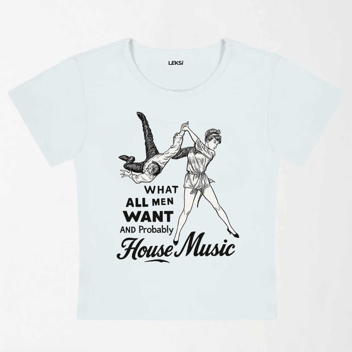 What All Men Want Y2K Baby Tee XXS - Premium Unisex | LEKSI Pakistan