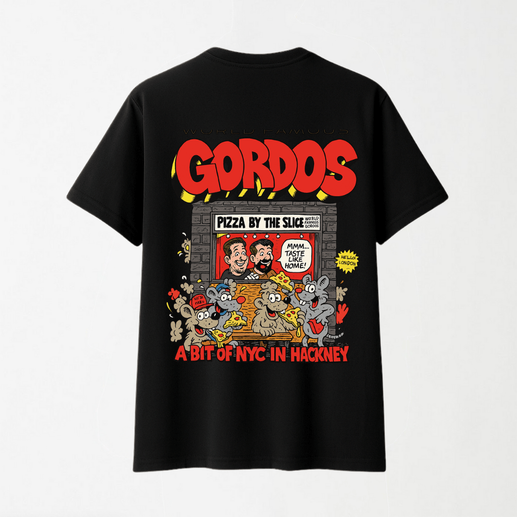 World Famous Gordos - Round Neck Unisex T Shirt S - Premium Unisex Graphic T-Shirt | LEKSI Pakistan