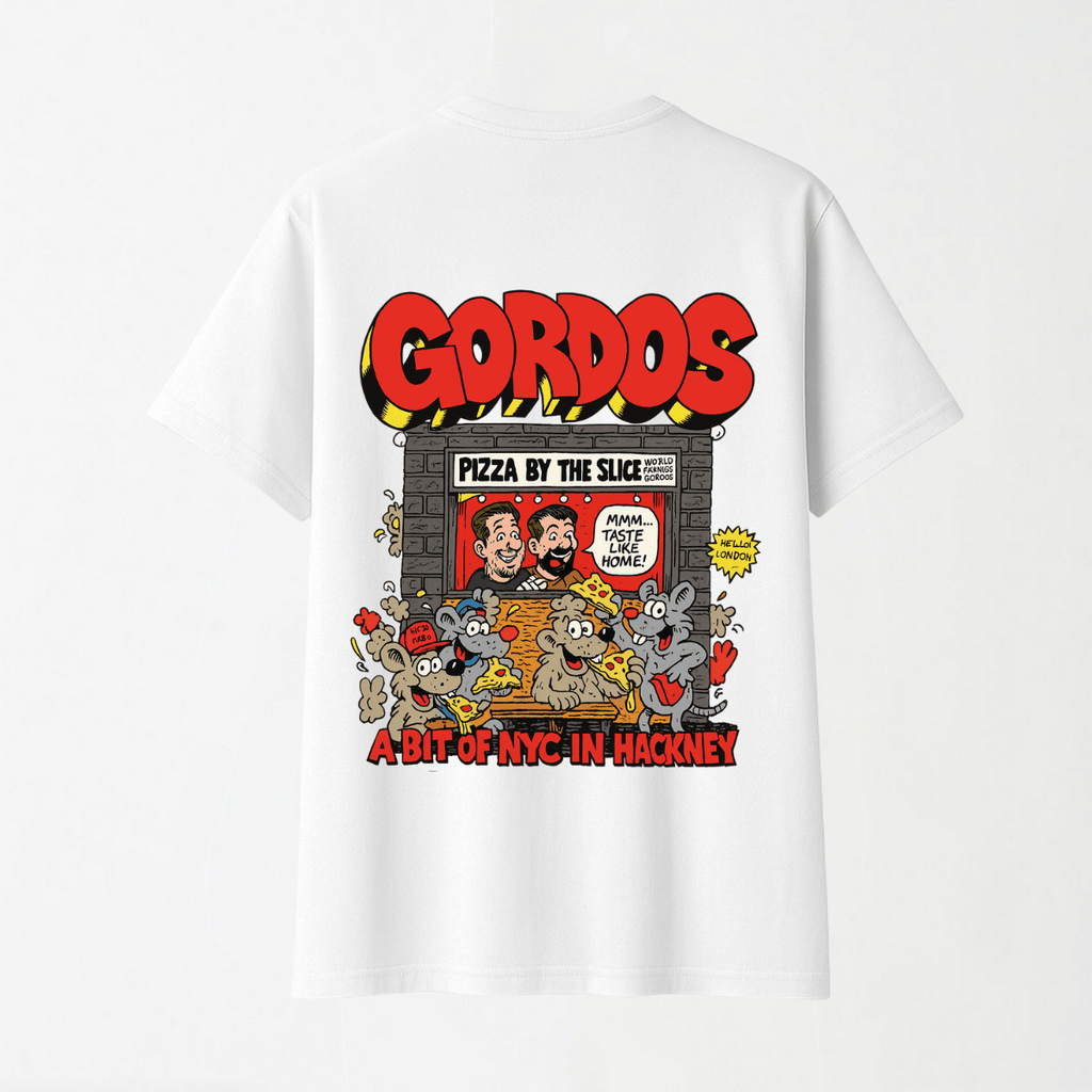 World Famous Gordos - Round Neck Unisex T Shirt S - Premium Unisex Graphic T-Shirt | LEKSI Pakistan