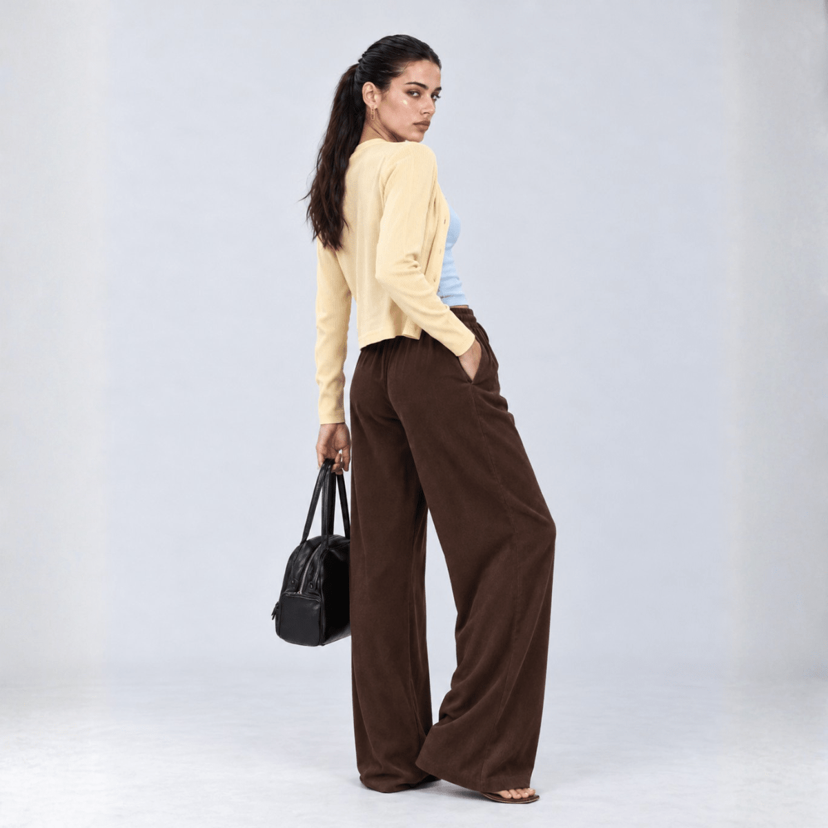 Yellow Drop Needle Cardigan S - Premium Unisex cardigan | LEKSI Pakistan
