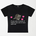You Are In Love With Me Y2K Baby Tee XXS - Premium Unisex | LEKSI Pakistan