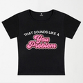 You Problem Y2k Baby Tee XXS - Premium Unisex | LEKSI Pakistan
