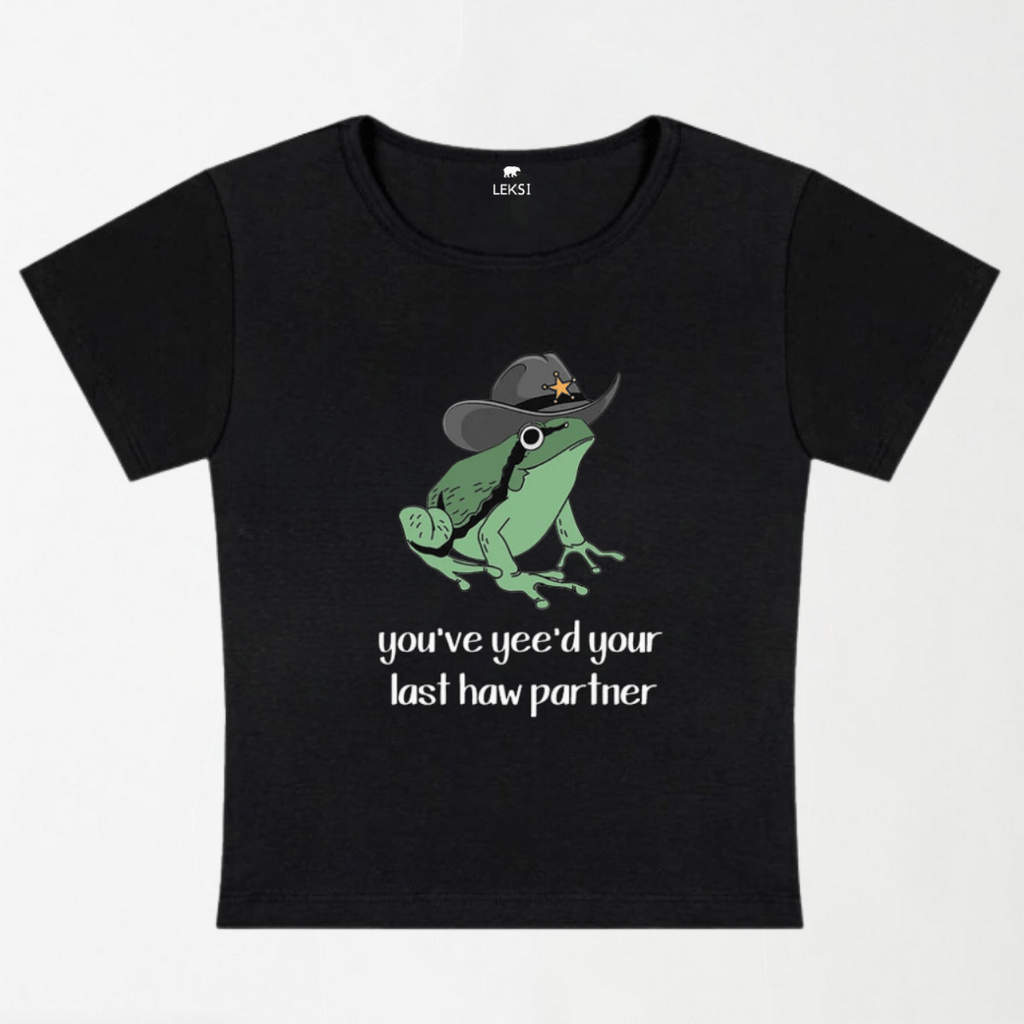 You've Yee'd Your Last Haw Partner Y2K Baby Tee XXS - Premium Unisex | LEKSI Pakistan