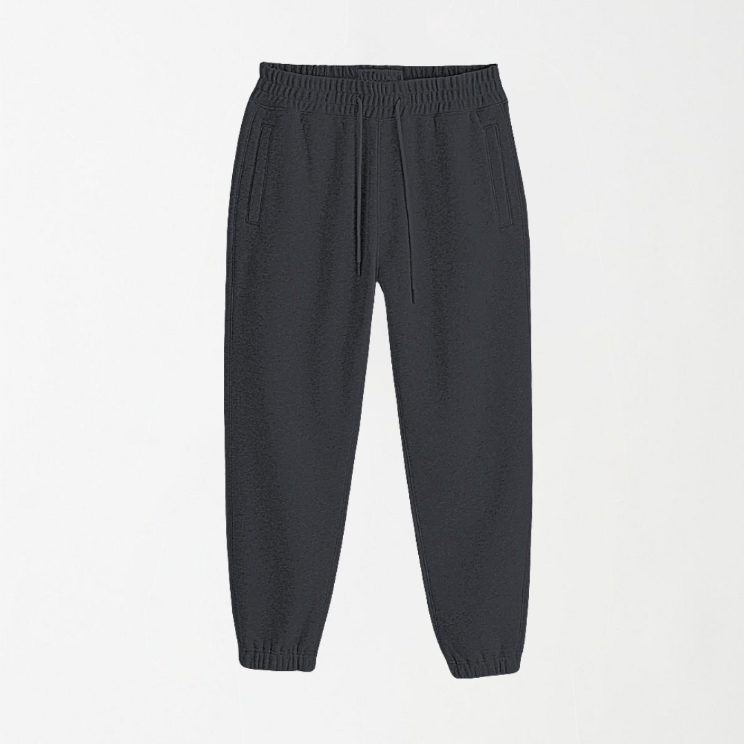 Dark Charcoal Unisex Fleece Sweatpants (Winter-Friendly)