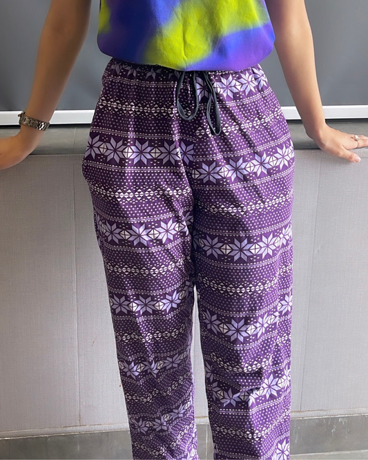 Purple Abstract Pyjamas
