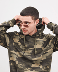 Army Print Unisex Hoodie XS - Premium Unisex | LEKSI Pakistan