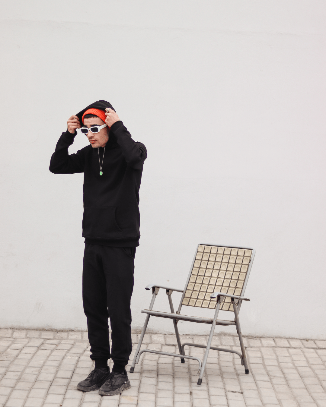 Black Sweatpants With Ribbed Cuffs XS - Premium Unisex Sweatpants | LEKSI Pakistan