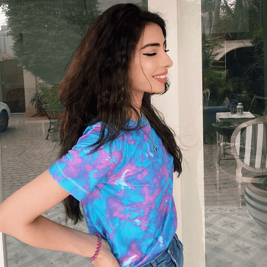 Blue and Purple Mirage T-Shirt XS - Premium Unisex | LEKSI Pakistan