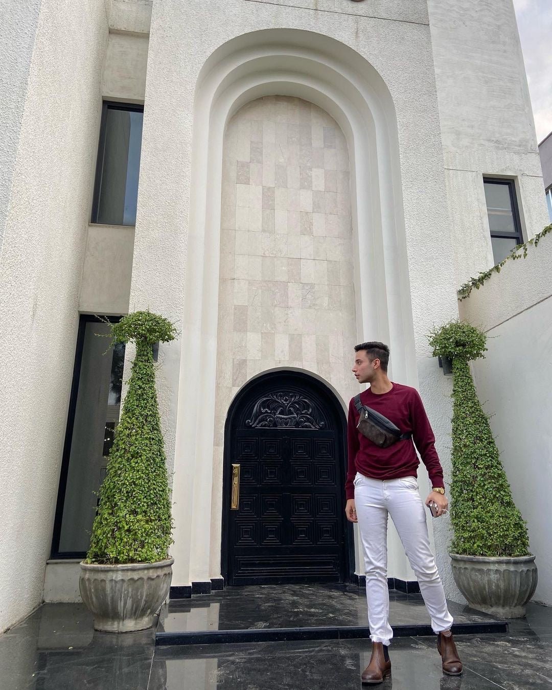 Burgundy Unisex Sweatshirt S - Premium Unisex | LEKSI Pakistan