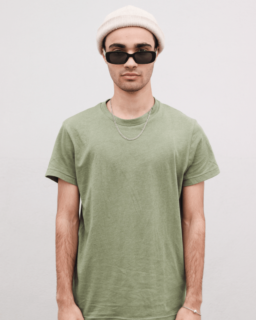 Forest Green - Plain Round Neck Unisex Plain T-Shirt XXS - Premium Unisex | LEKSI Pakistan
