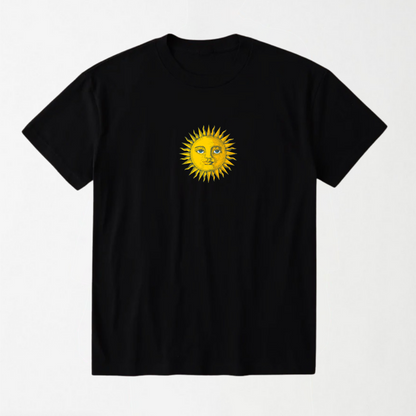 Astrology Sun - Round Neck Unisex T-Shirt