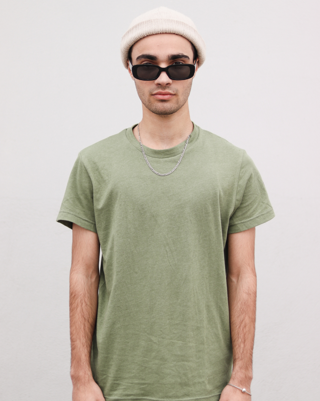Forest Green - Plain Round Neck Unisex Plain T-Shirt