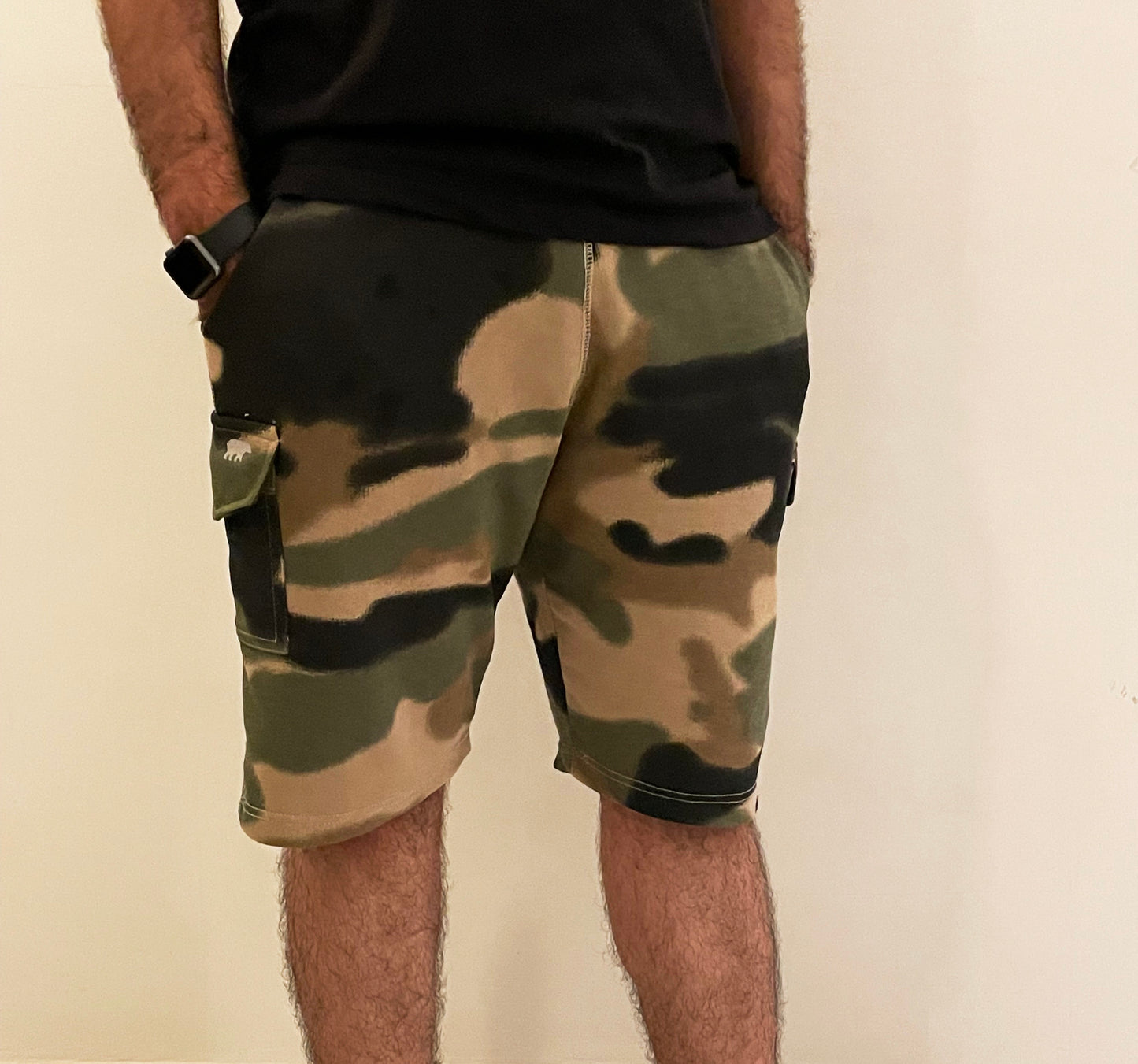 Brown Camo Shorts