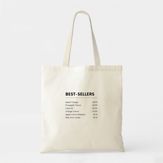 Best Sellers - White Cotton Tote Bag
