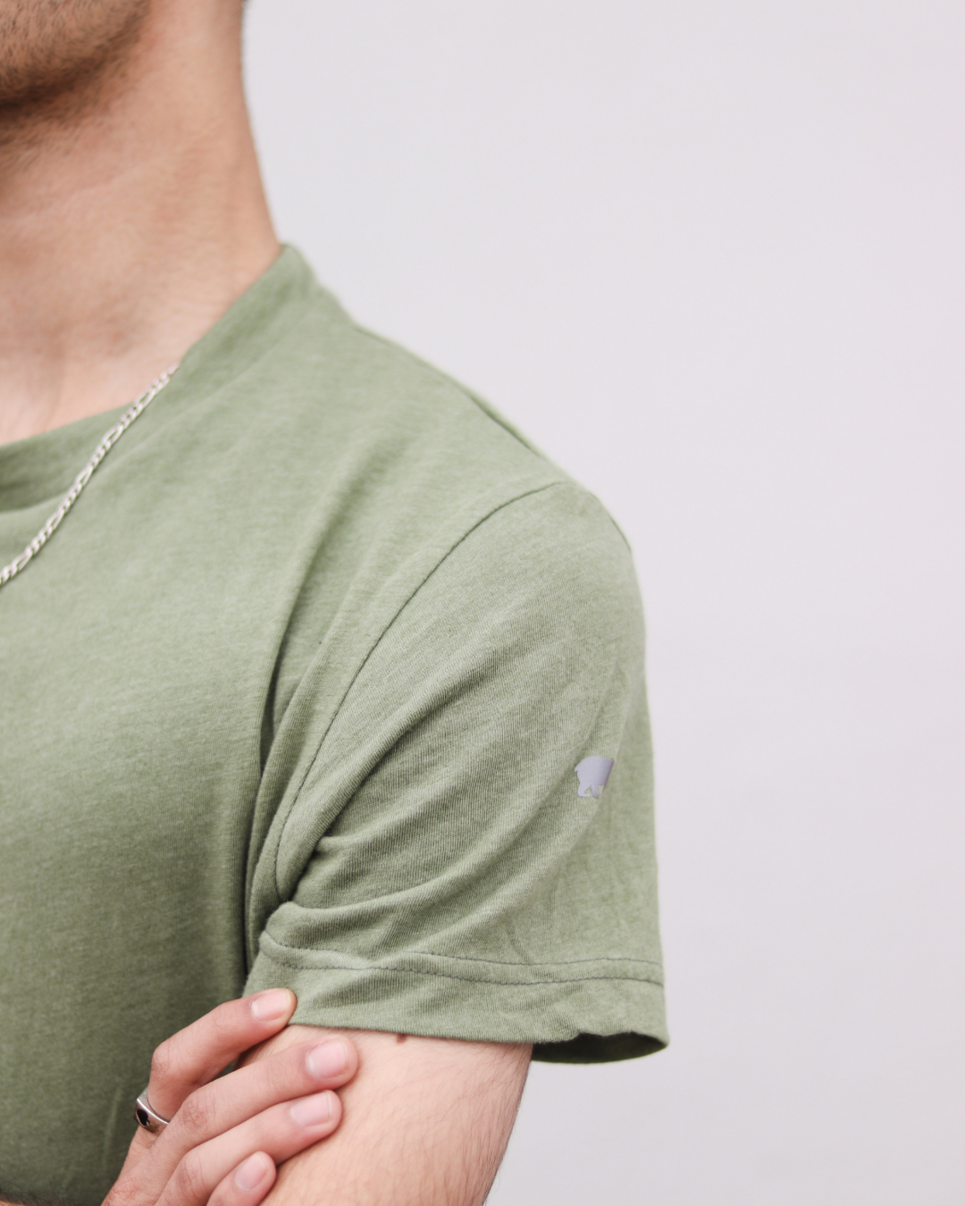 Forest Green - Plain Round Neck Unisex Plain T-Shirt