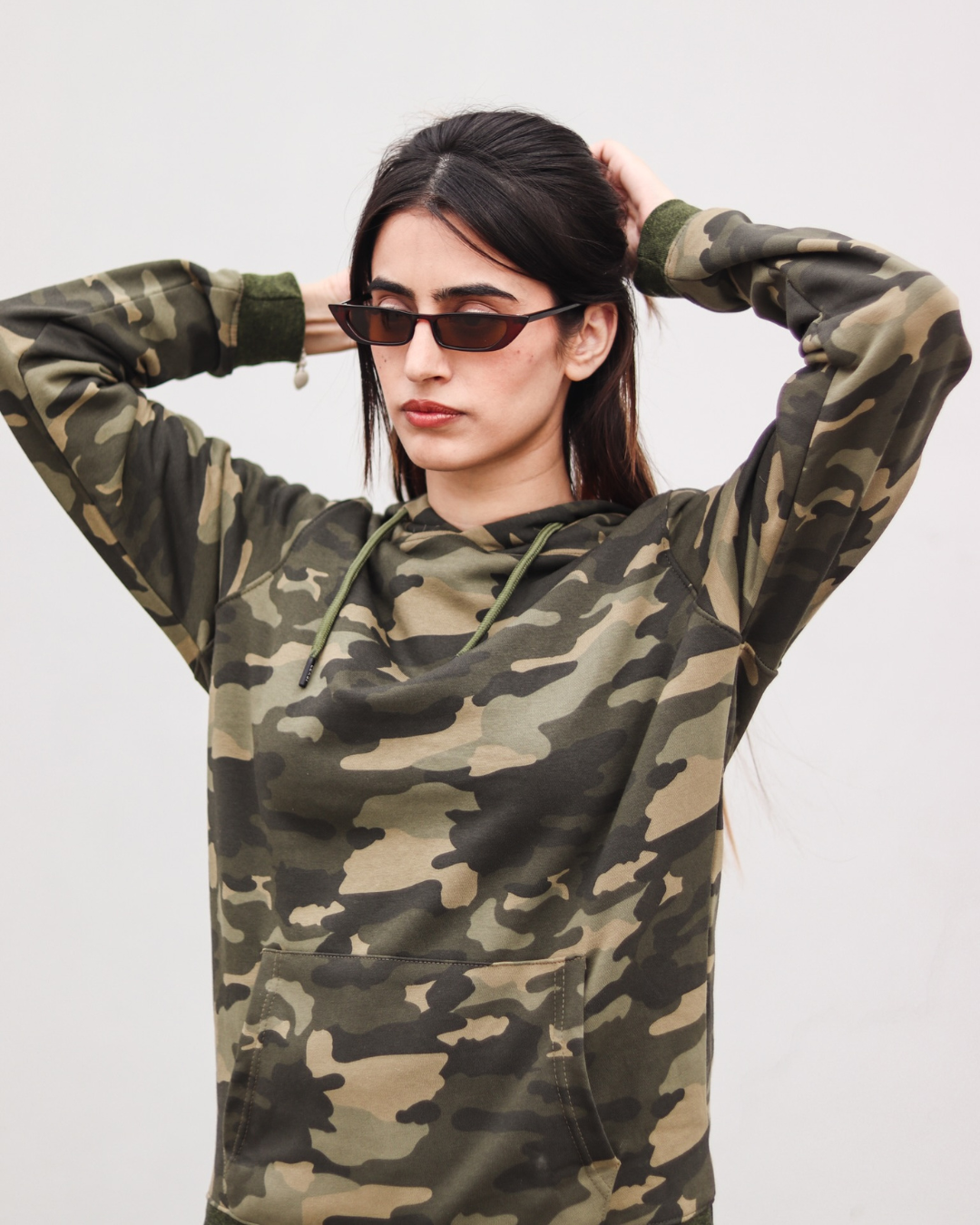 Army Print Unisex Hoodie