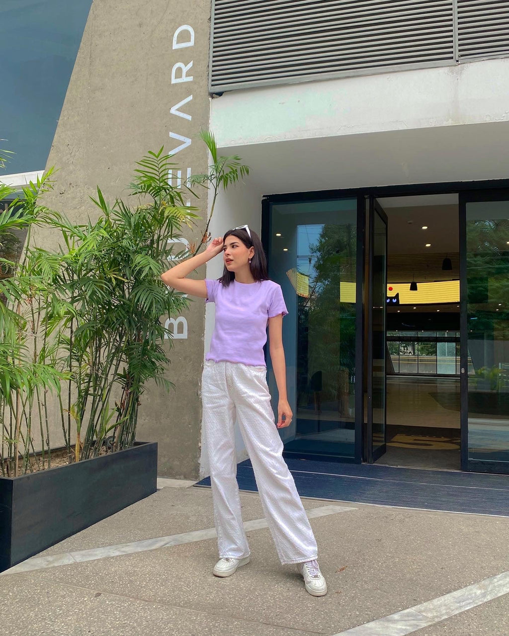 Lilac Ribbed Shirt XXS - Premium Unisex Lettuce | LEKSI Pakistan