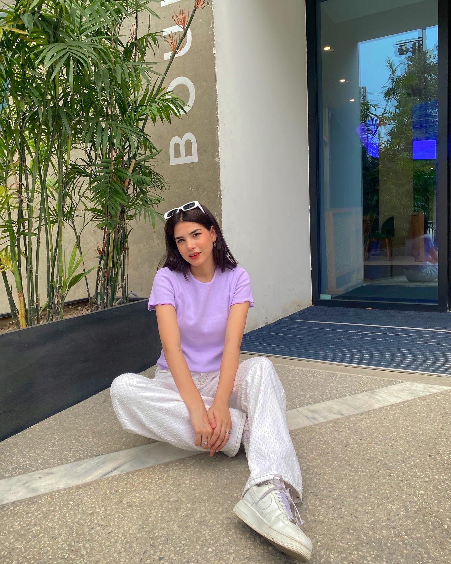 Lilac Ribbed Shirt XXS - Premium Unisex Lettuce | LEKSI Pakistan