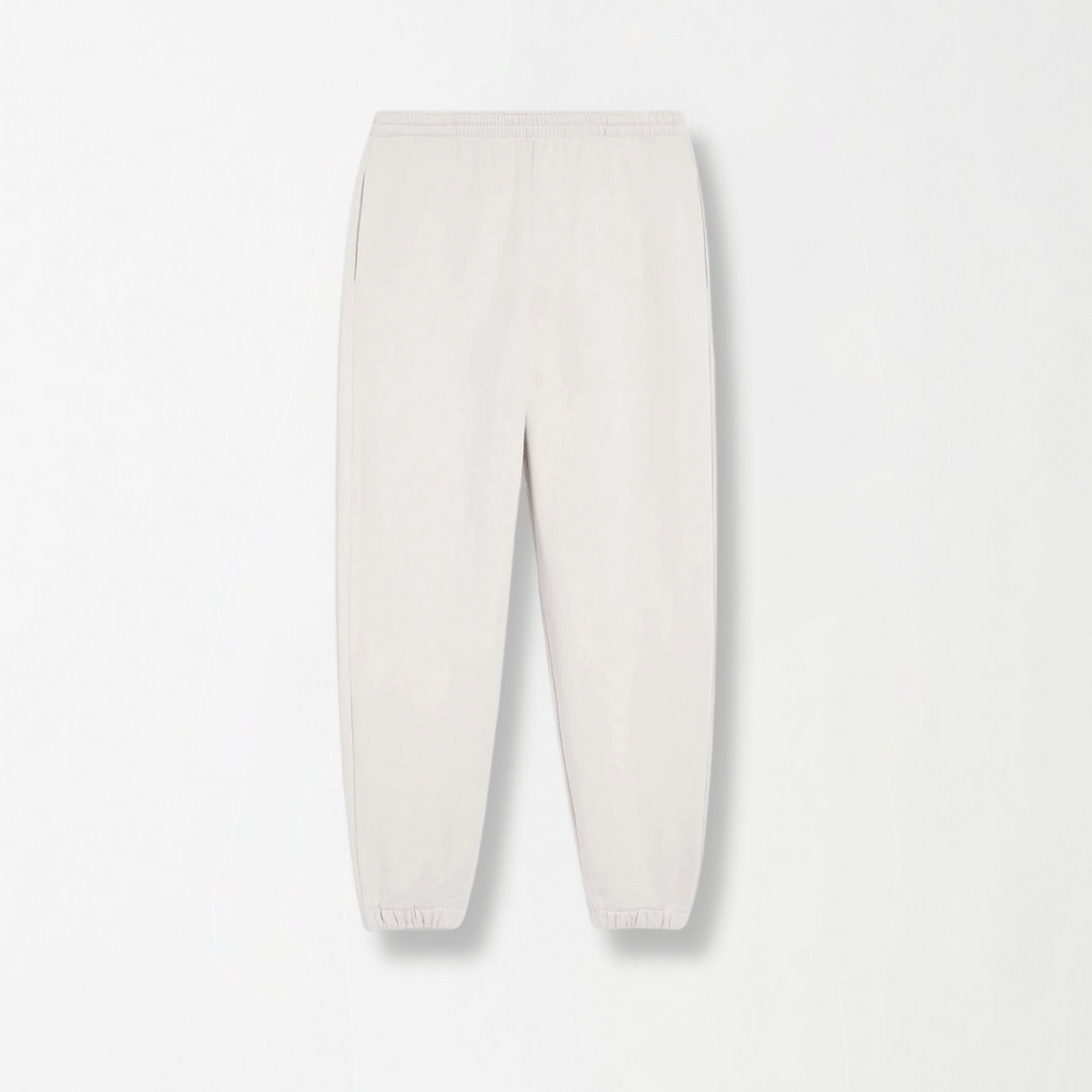 Off White Unisex Sweatpants - French Terry (Summer - Friendly) XS - Premium Unisex Sweatpants | LEKSI Pakistan